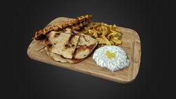 Souvlaki Greek Platter