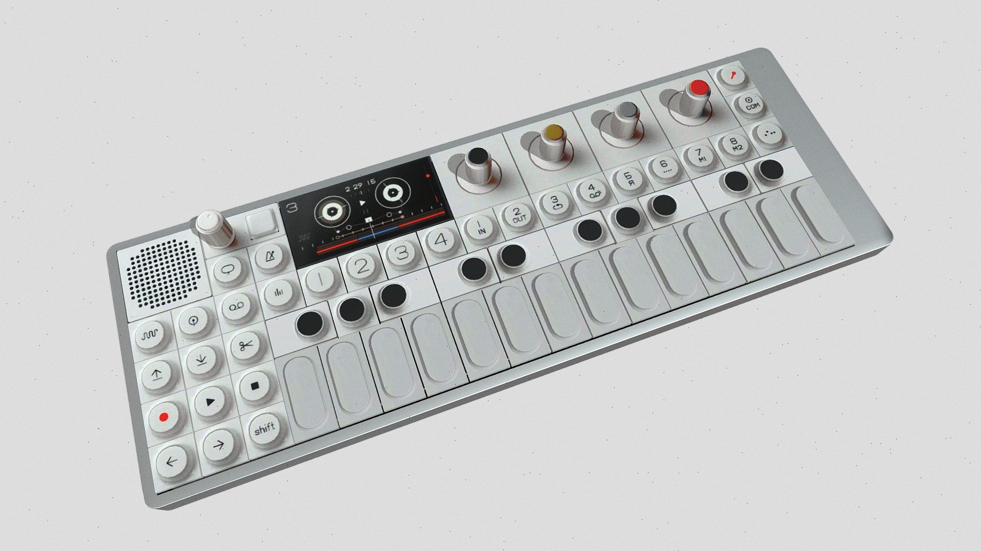 Teenage Engineering OP1 synth 3d model