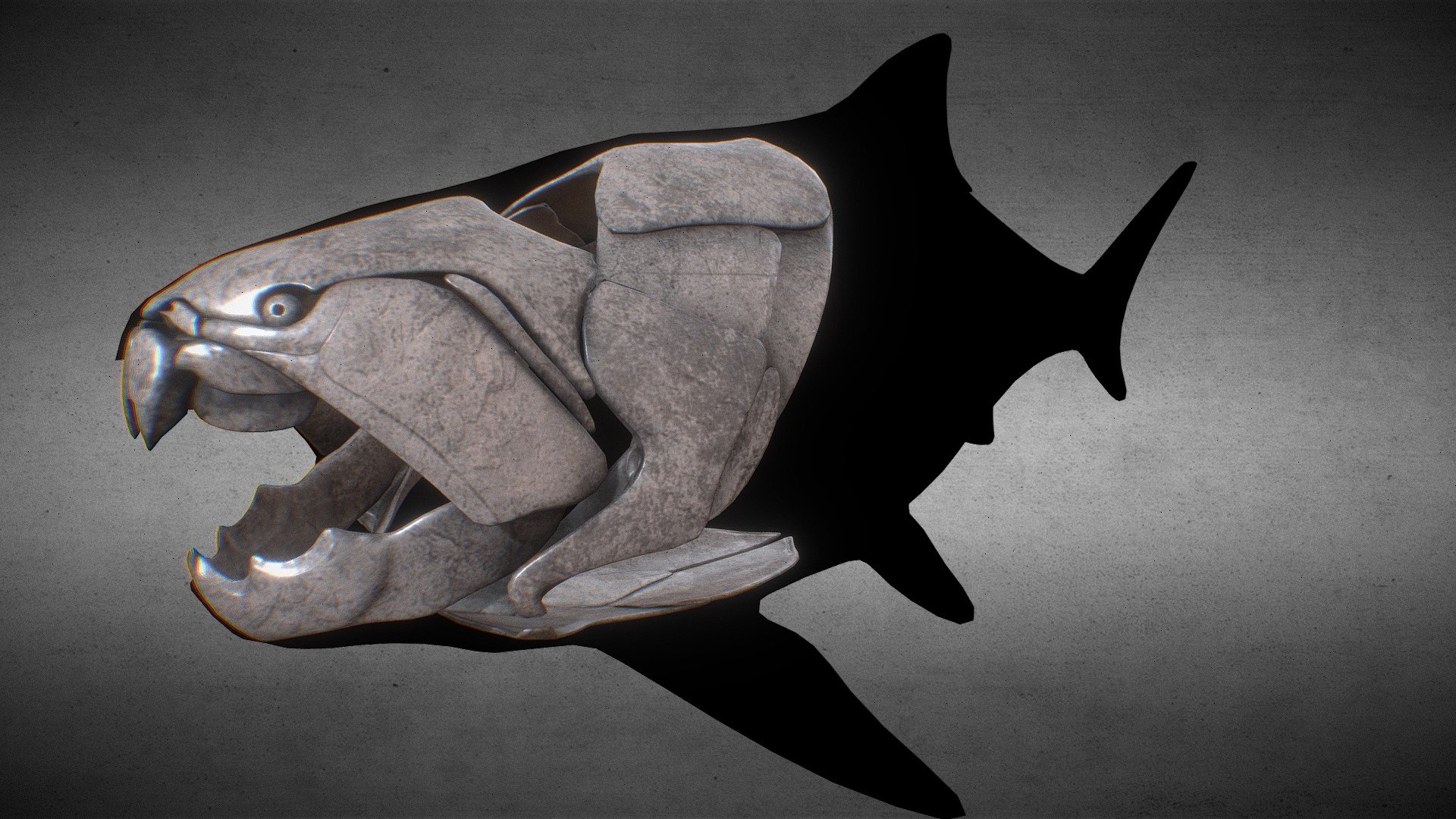 Dunkleosteus 3d model