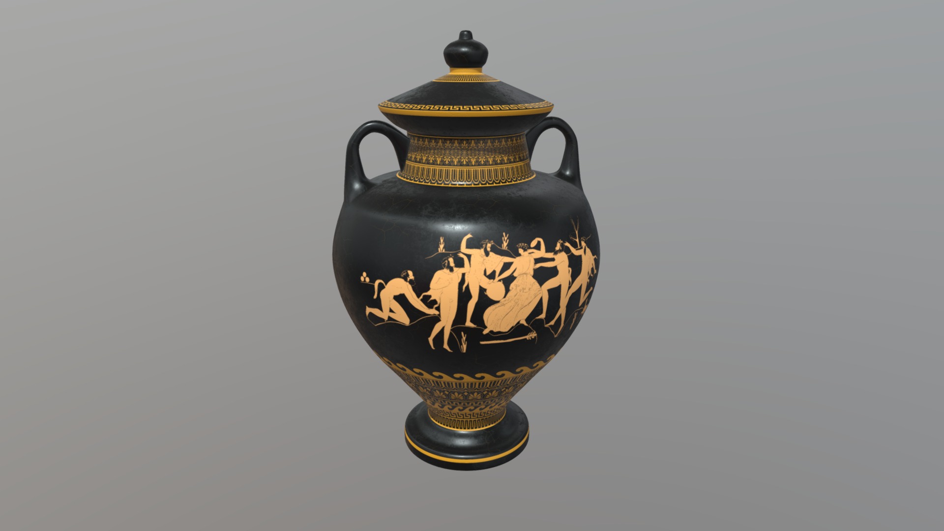 Greek Vase 3d model