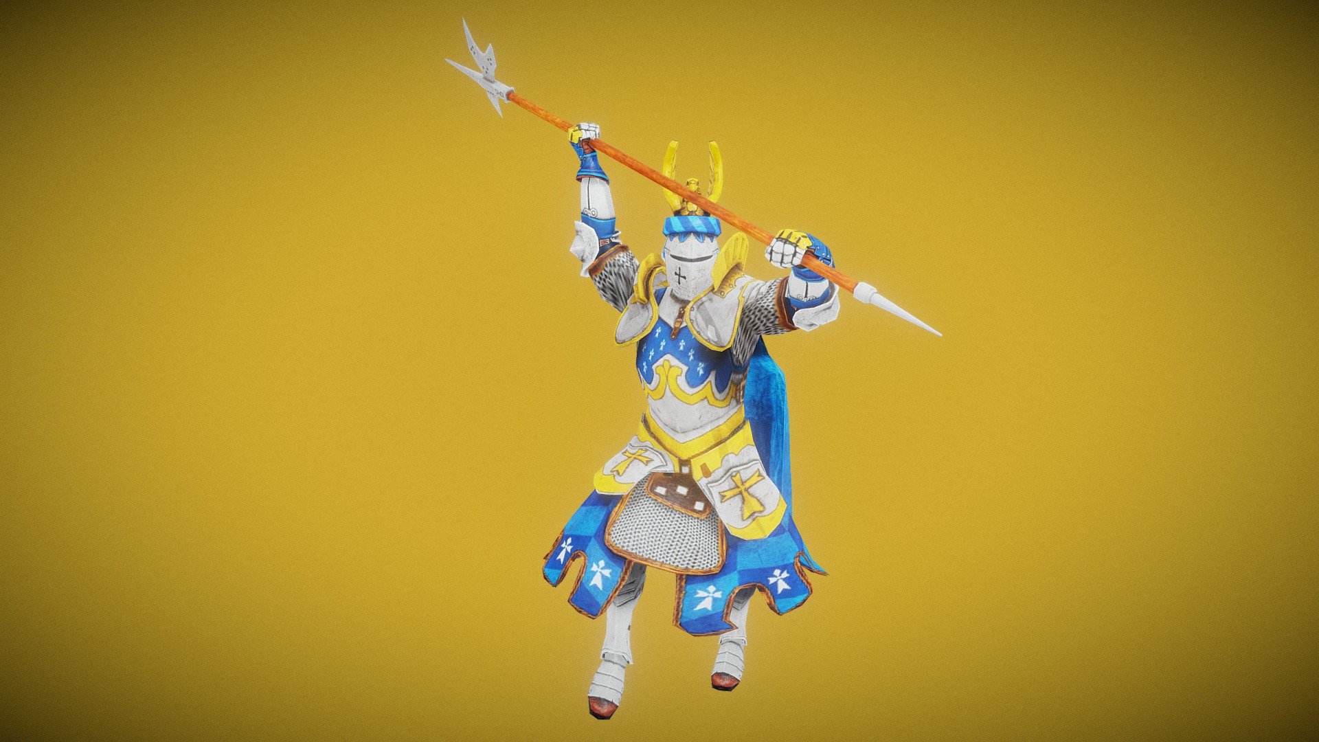 The Knight Gerard 3d model