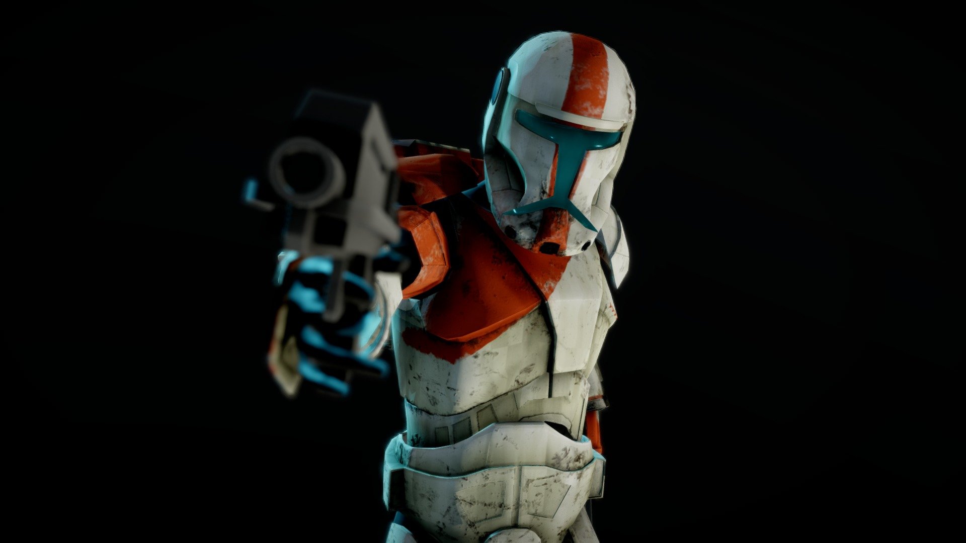 Republic commando 3d model