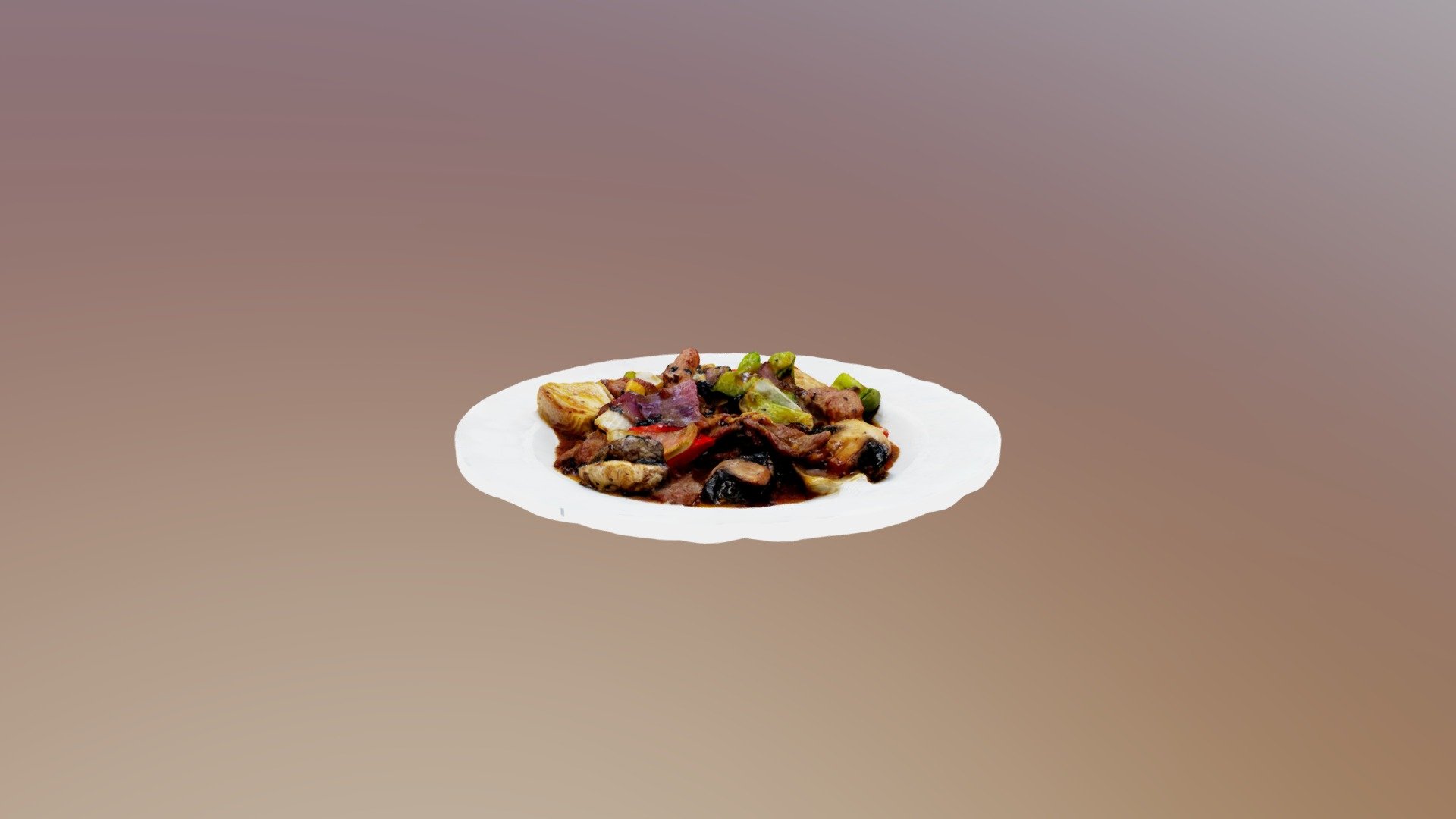 Emmas Black Bean Beef 3d model