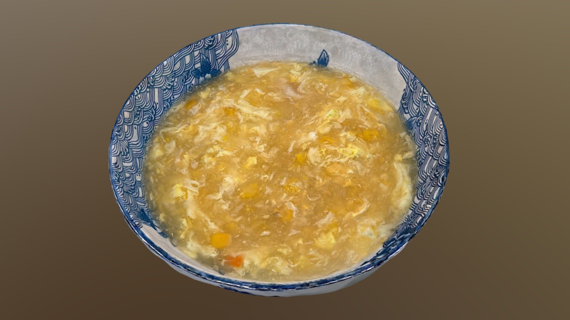 Emmas Chinese Corn Soup 3d model