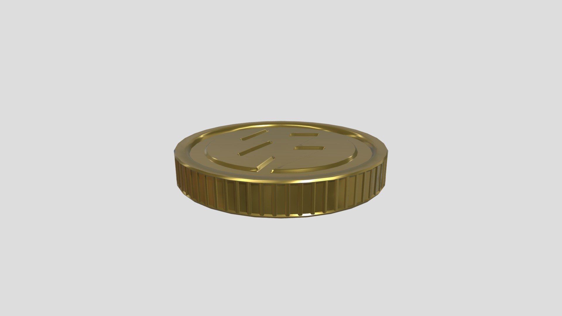 MWJ Coin 3d model