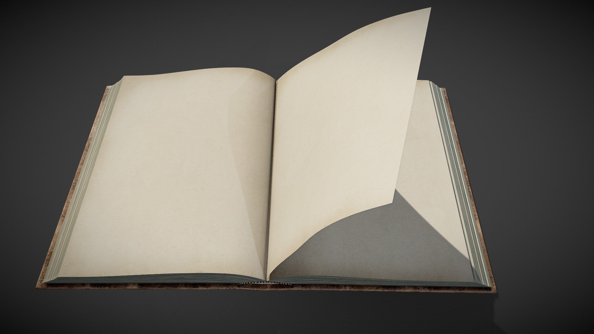 Old Book 3d model