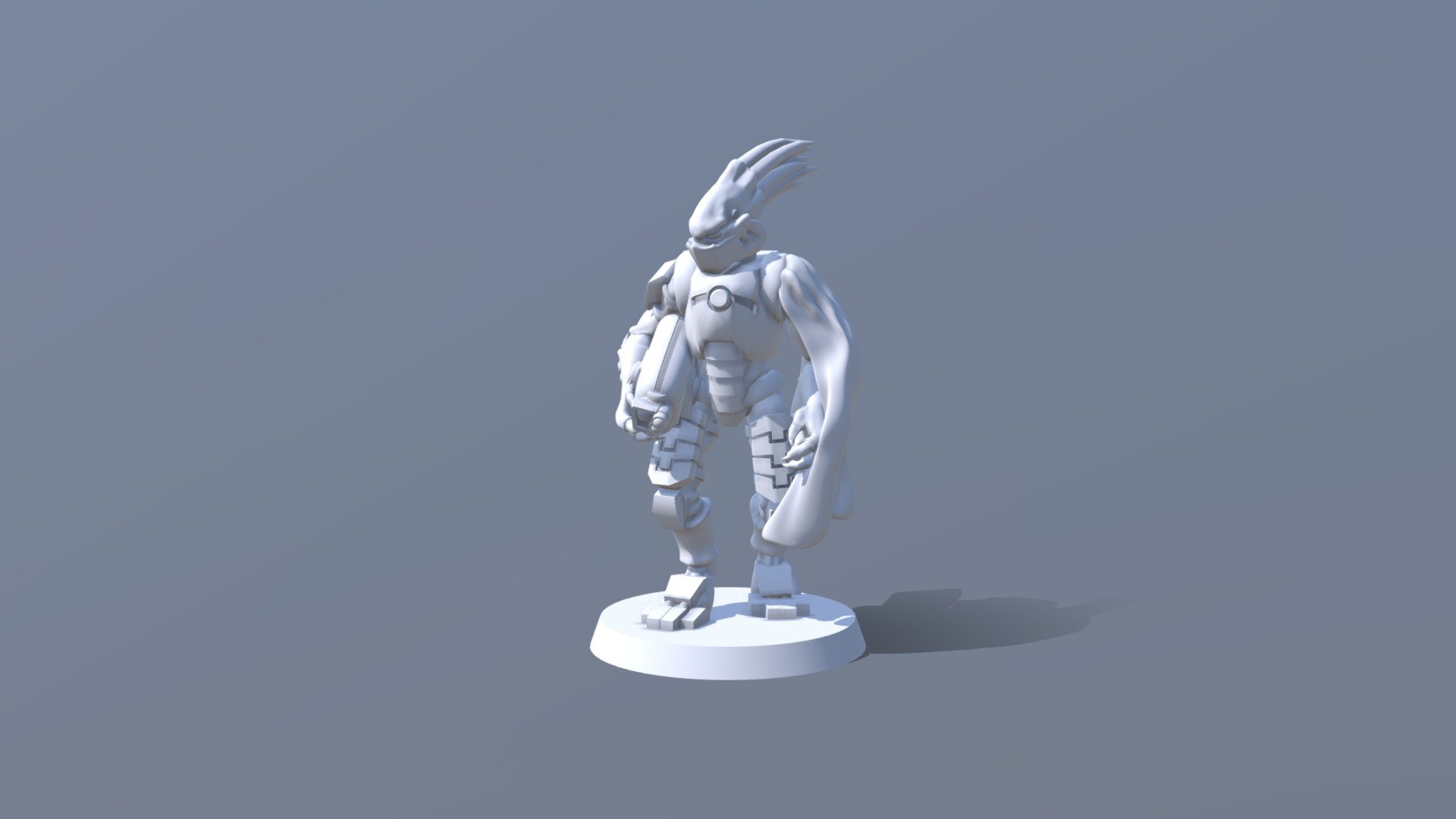 Kroot Commander 3d model