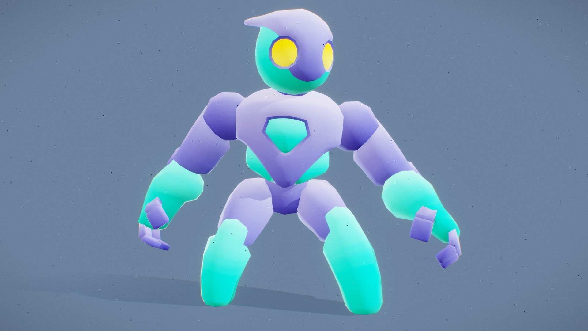 Robot Characters 3d model