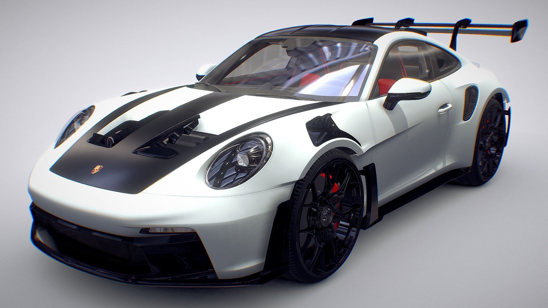 Porsche GT3 RS 3d model