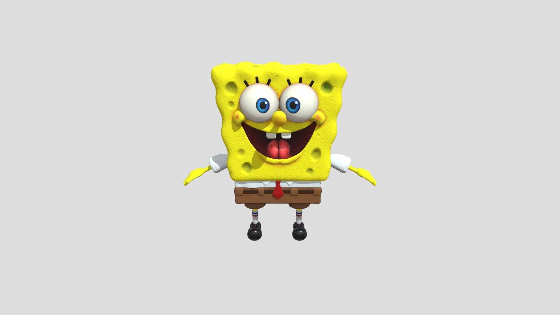 The Sponge Bob Squarepants 3d model