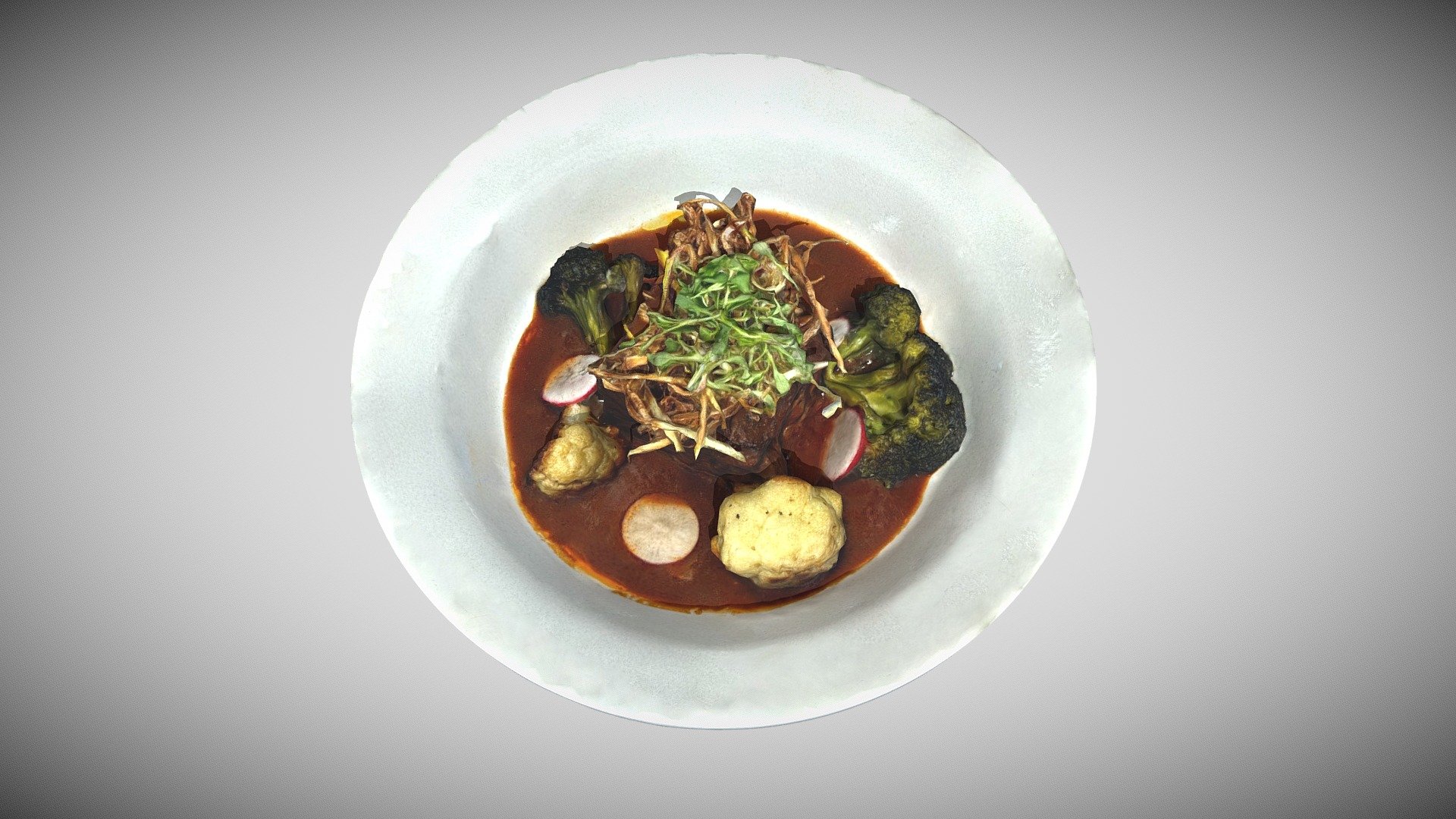 Copita Short Rib 3d model