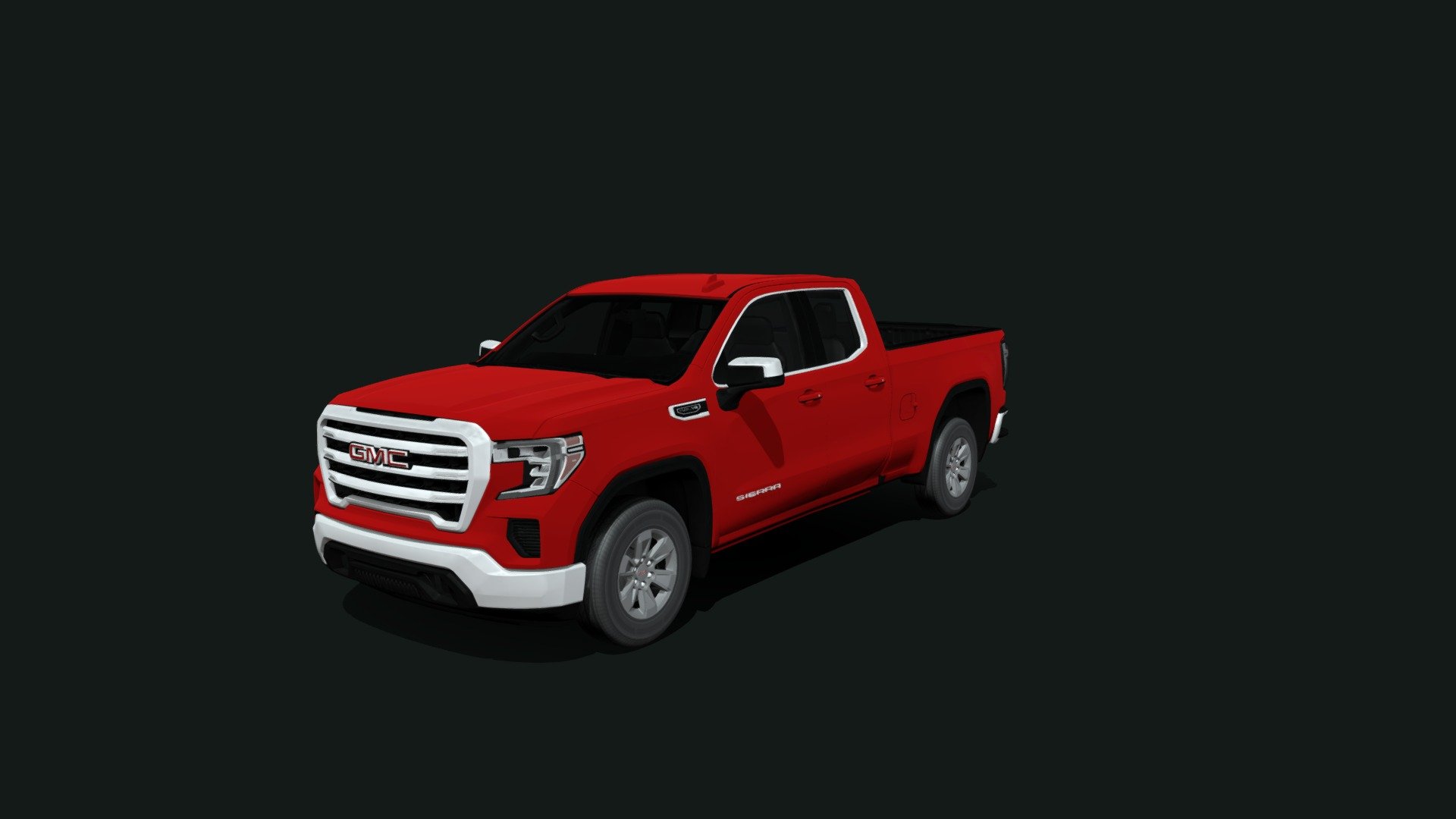 GMC 2021  Sierra 1500 3d model