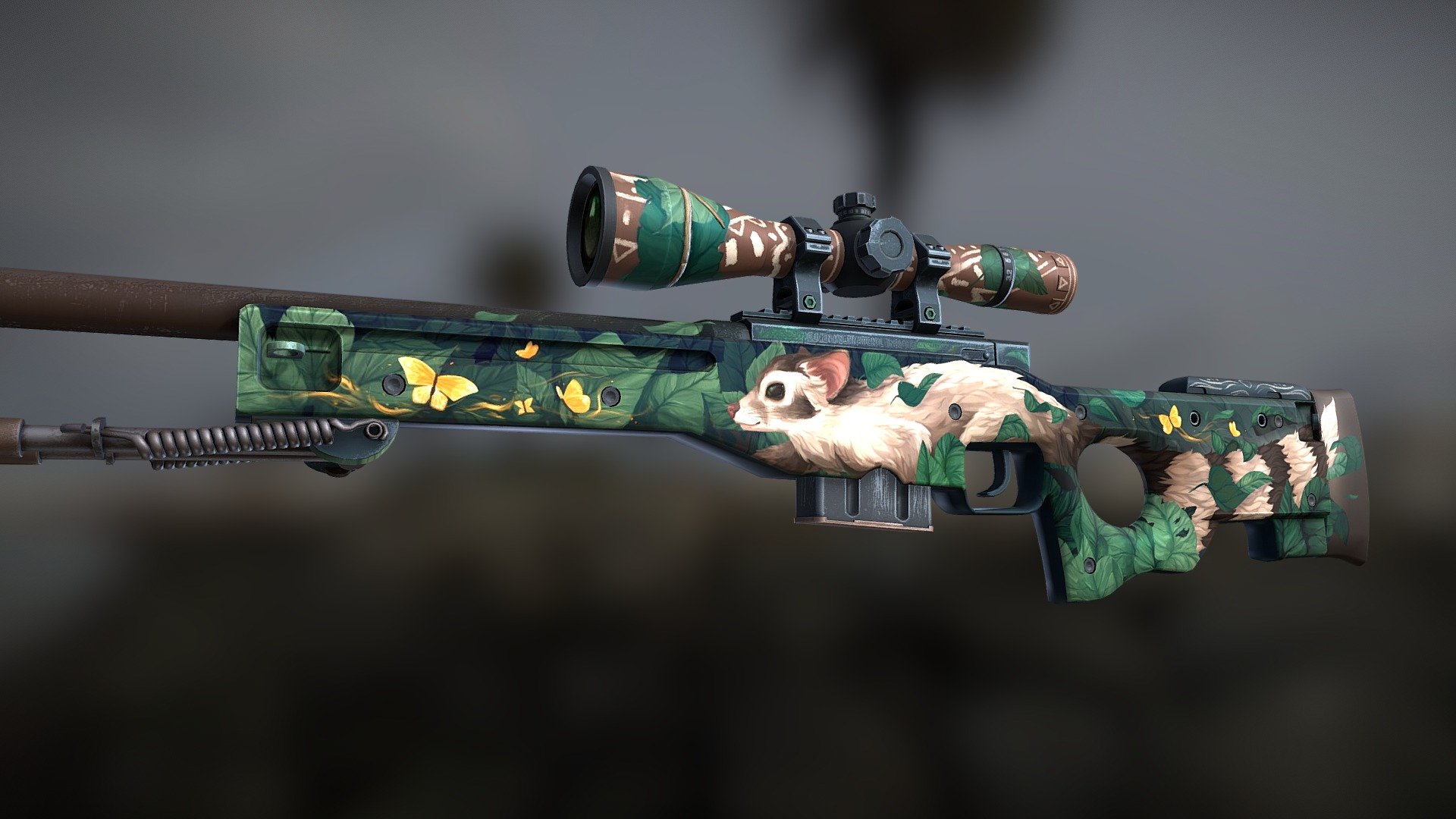 AWP| Ringtail 3d model