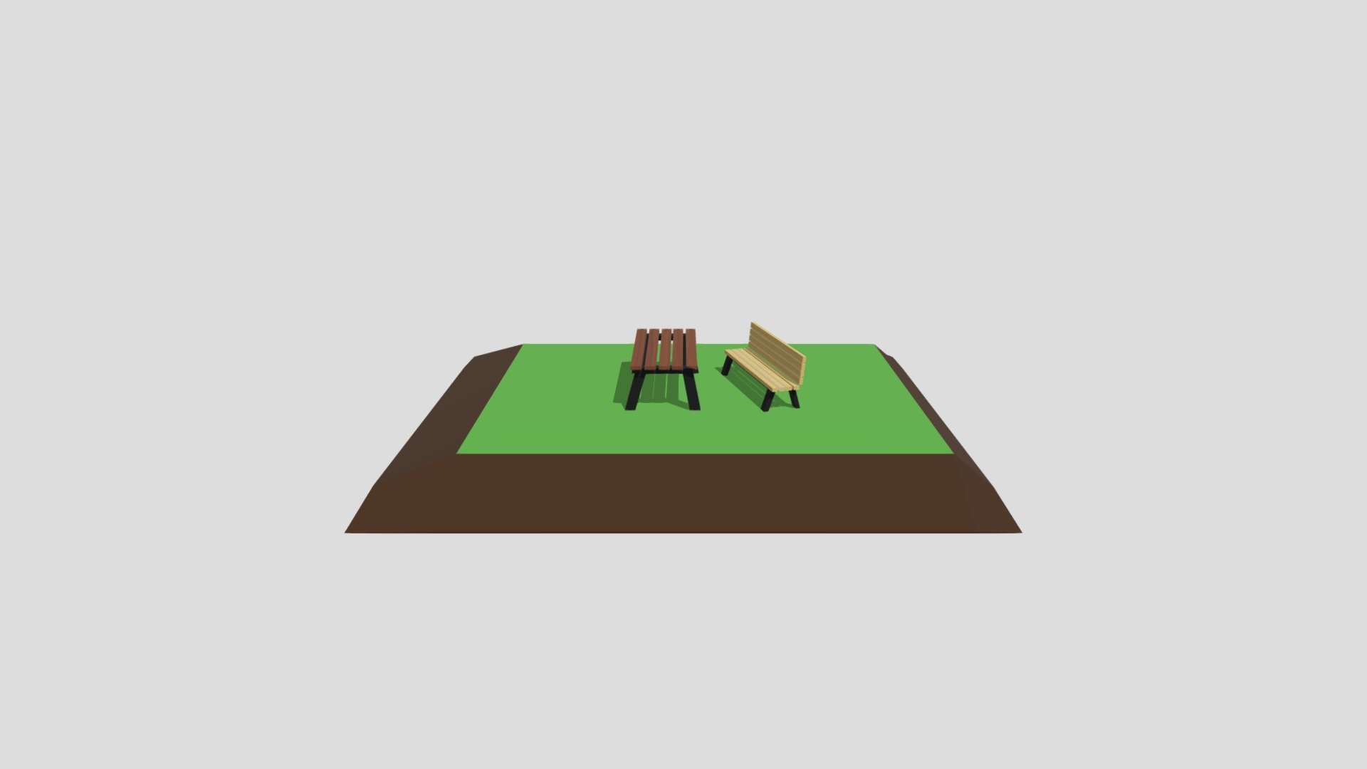 Mini Park 3d model