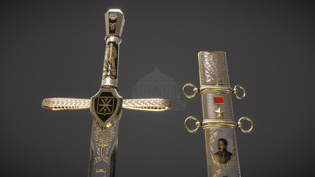 The Sword Of Victory 3d model