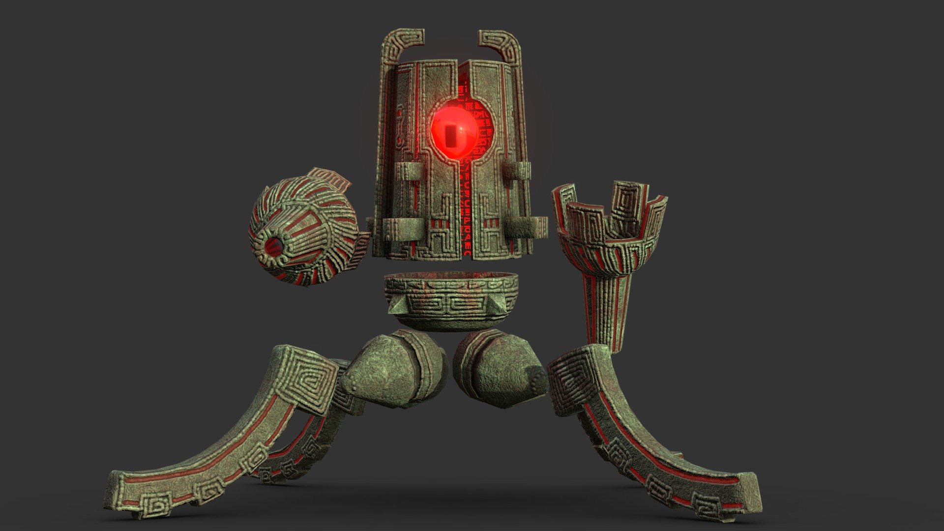 Gunner Golem 3d model