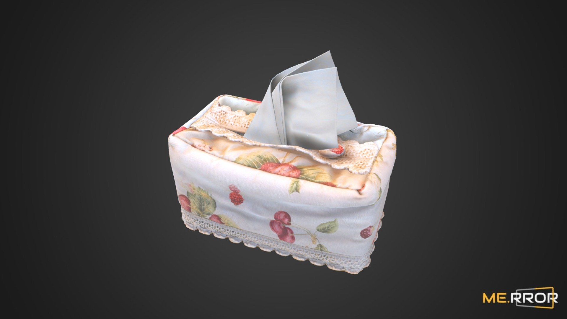 [Game-Ready] White Tissue 3d model