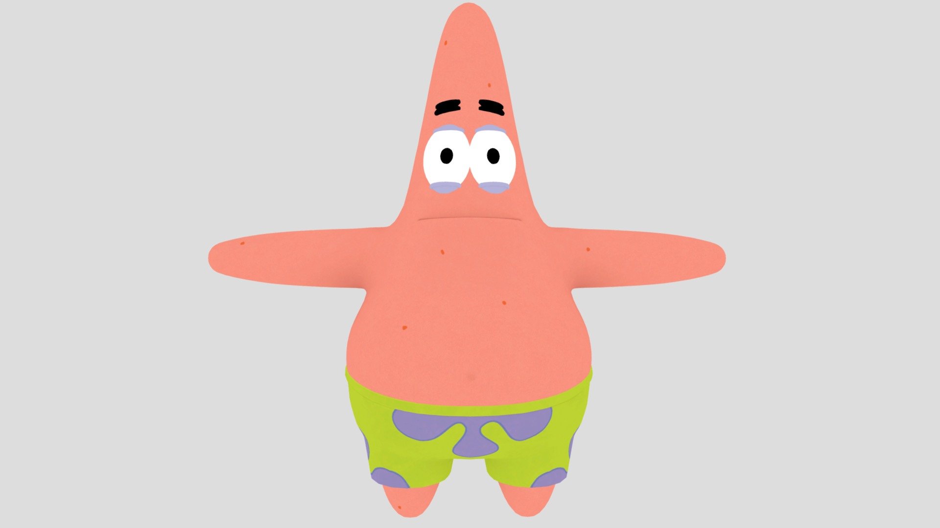 Bfbbr Patrick 3d model