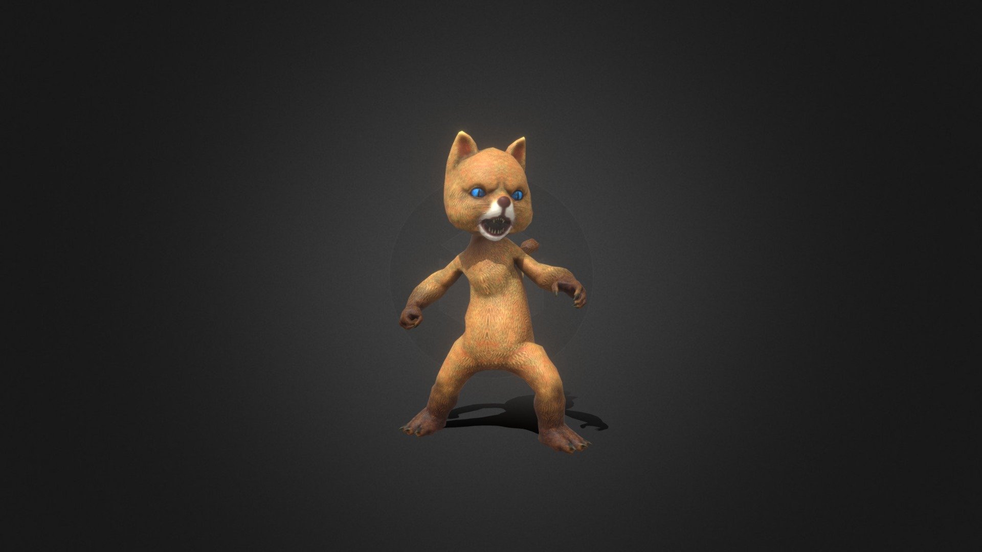 Fantasy Monster : Cat 3d model