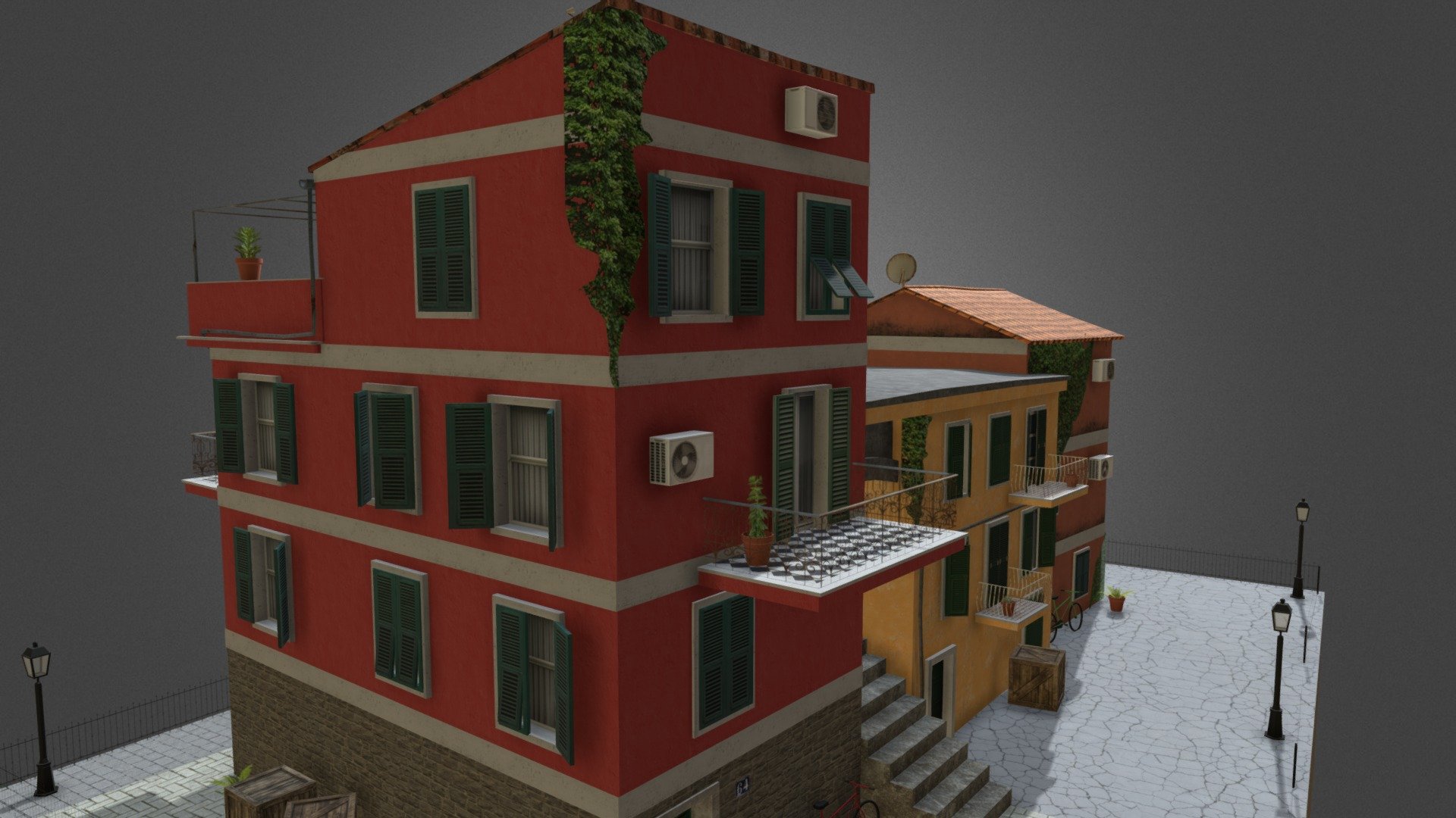 Cinque Terre 3d model