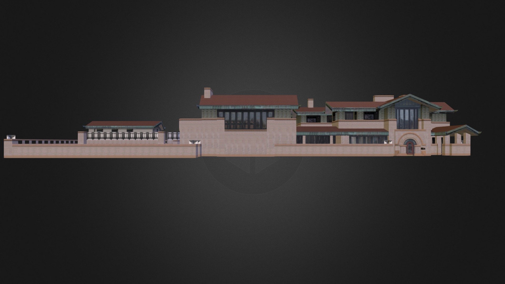 Mansion 3d model