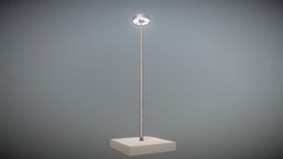 Street Light (1)  (High-Poly)