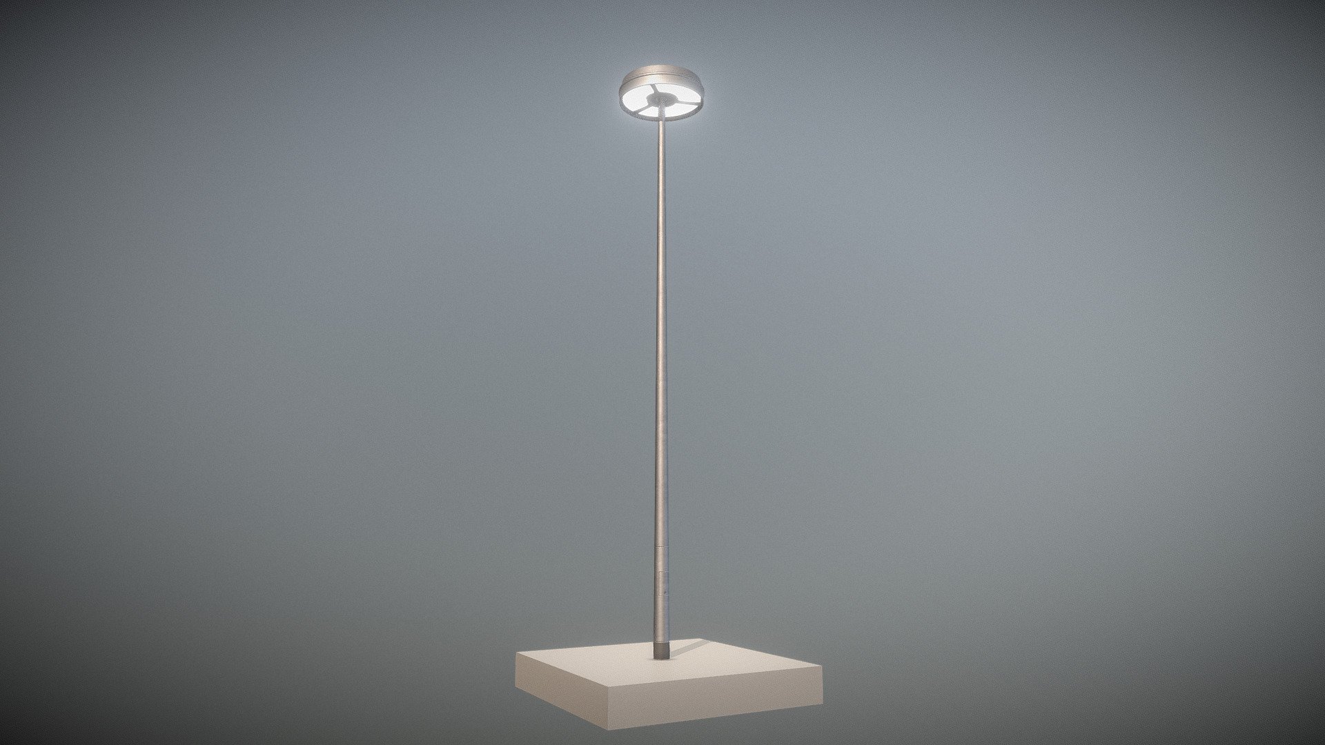 Street Light (1)  (High-Poly) 3d model