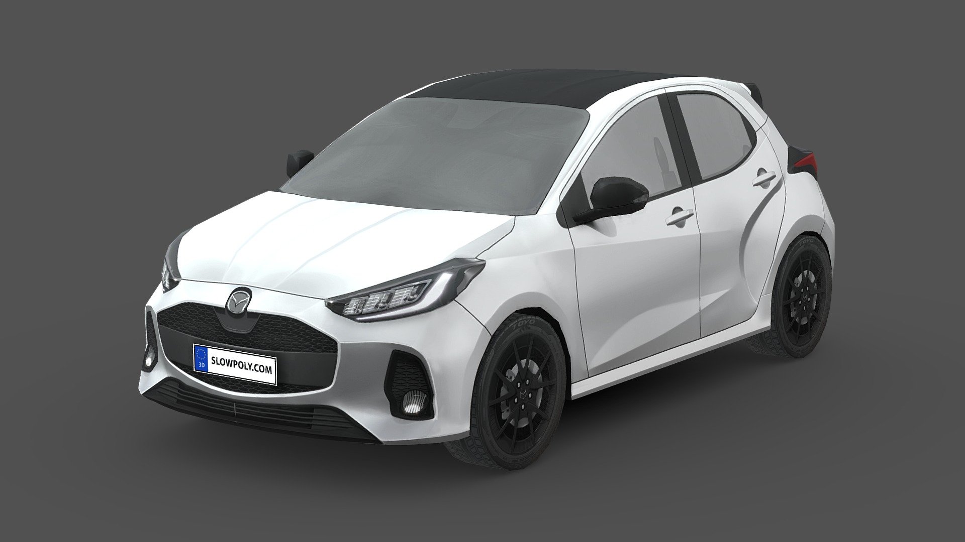 Mazda 2 Hybrid 2024 3d model