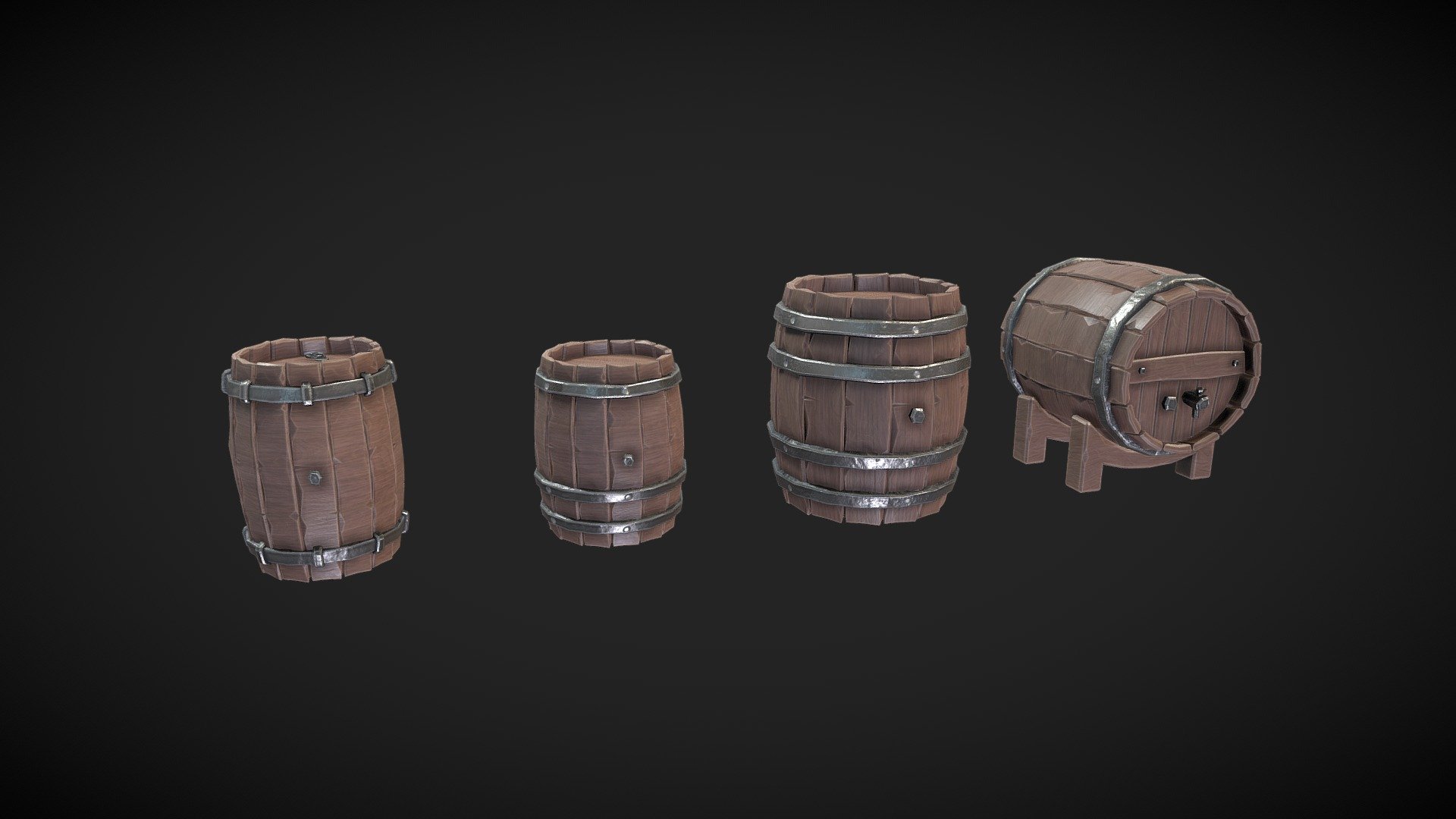 Barrel 3d model