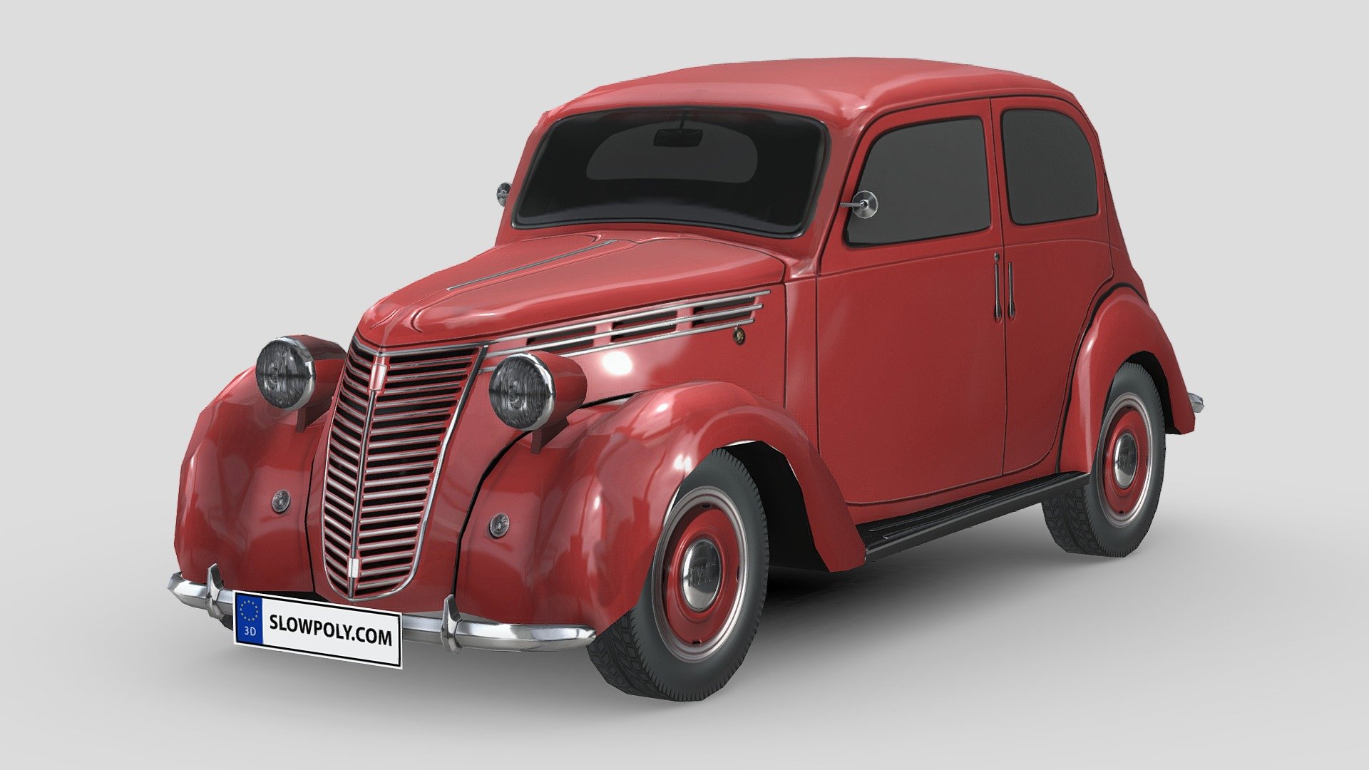 Fiat 1100 B 1949 3d model