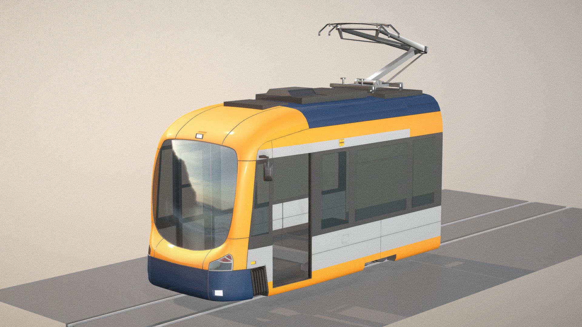 Tram RNV8 (WIP-5) 3d model