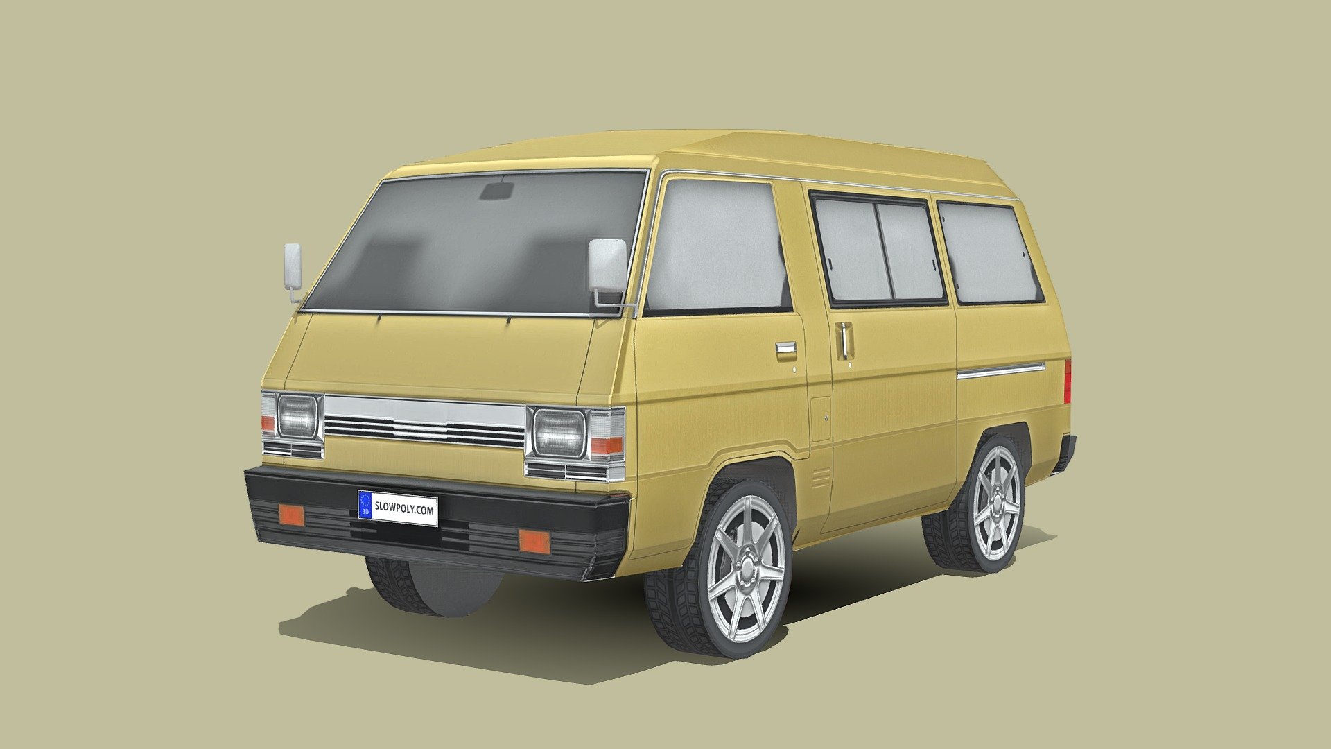 Mitsubishi Delica Wagon 1982 3d model