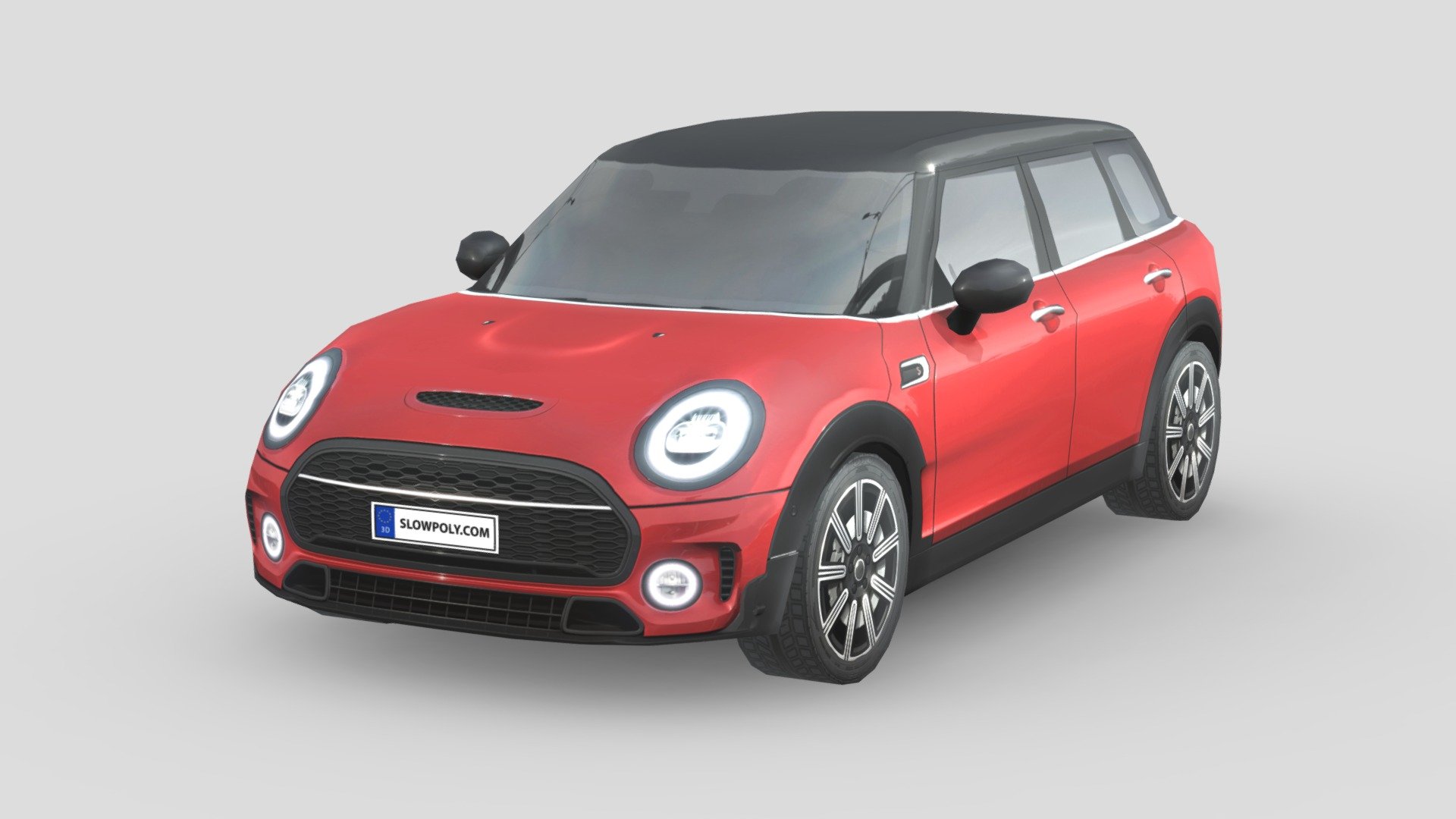 Mini Clubman 2022 3d model