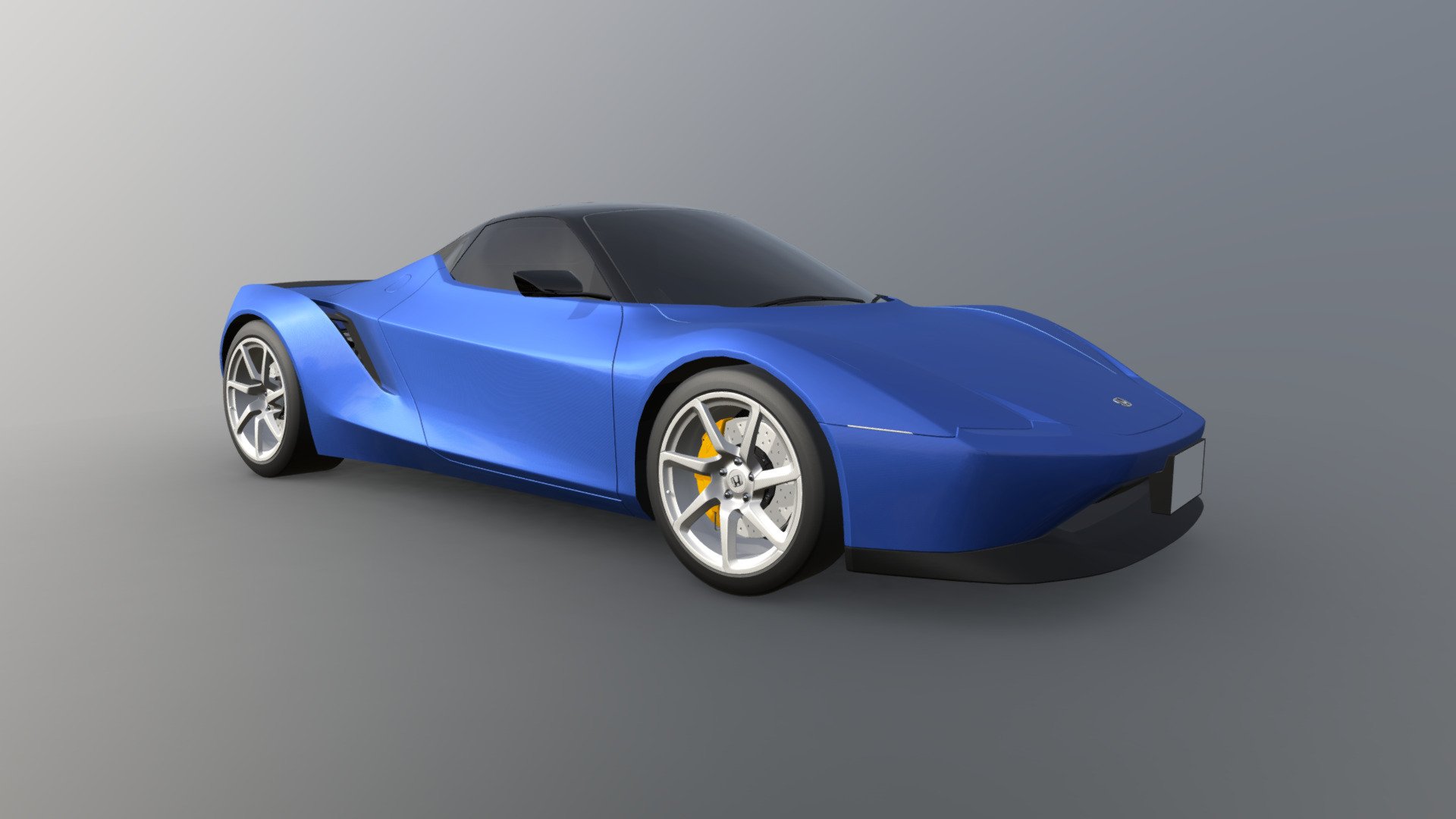 Honda NSX Concept 3d model