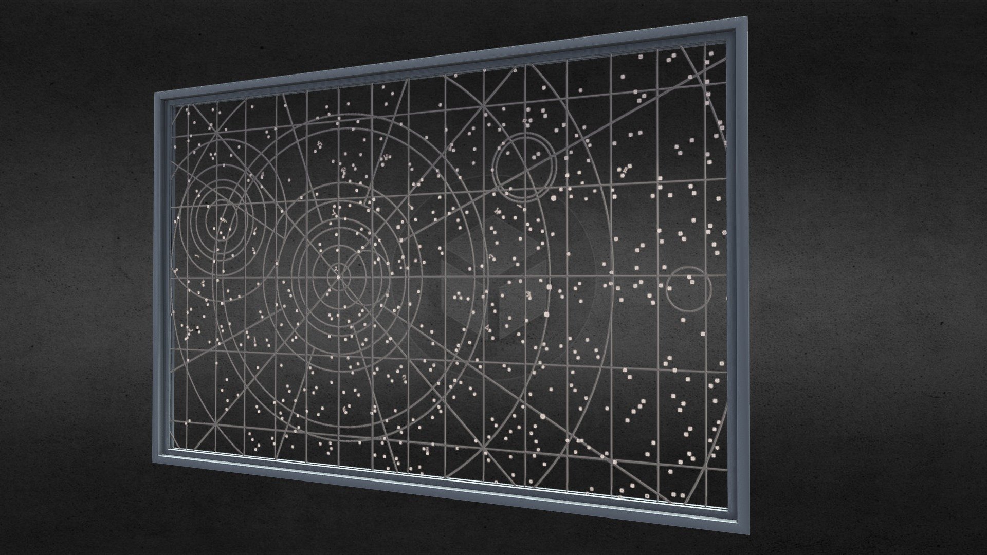 Stargate SG-1 Star map boardroom 3d model