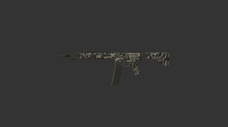 MX-SW Rifle 3d model