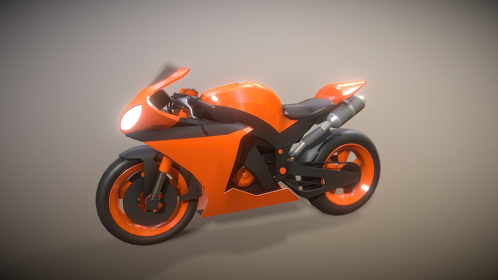 Motorrad (WIP-5) 3d model