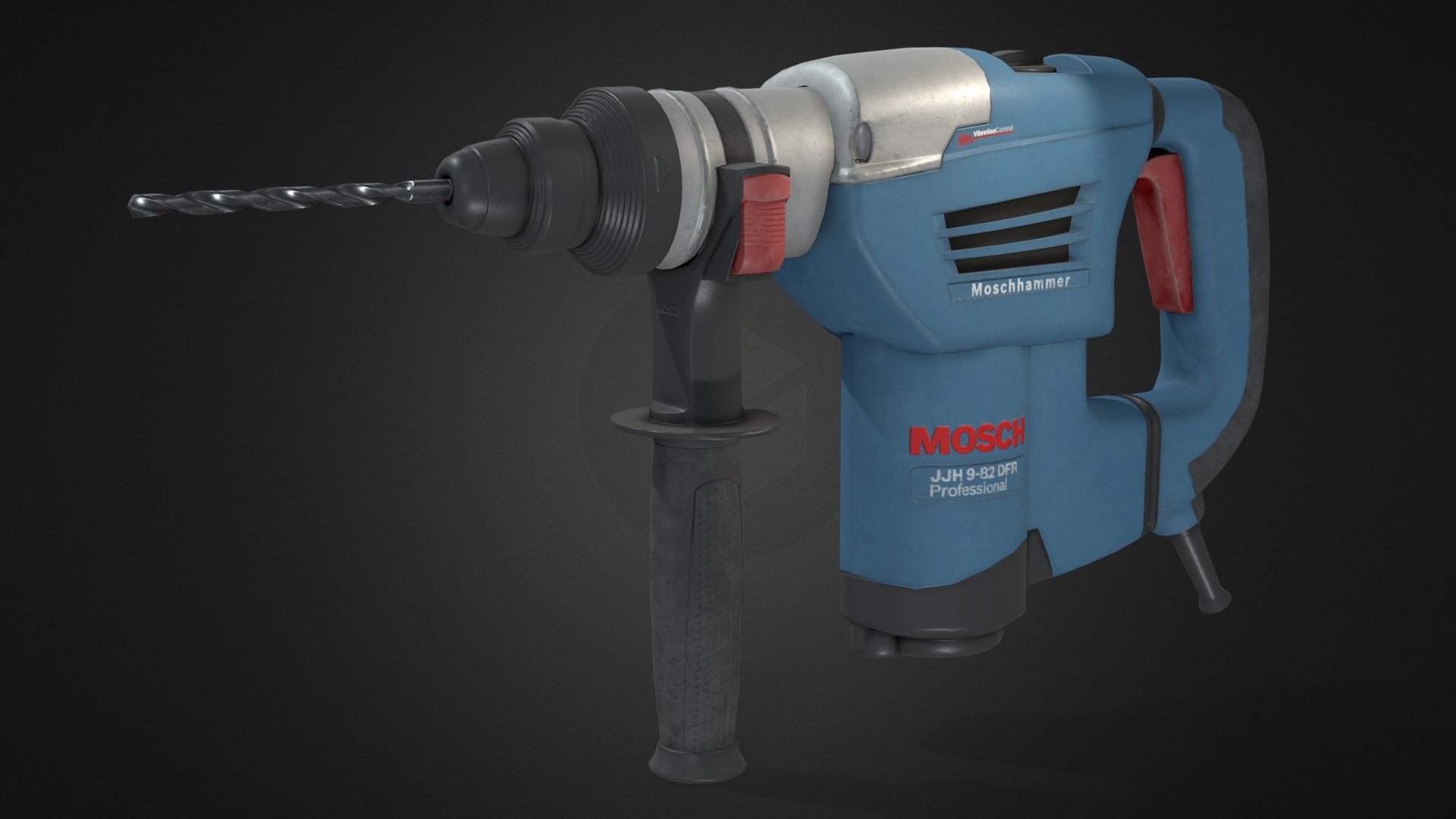 Hammer drill 3d model