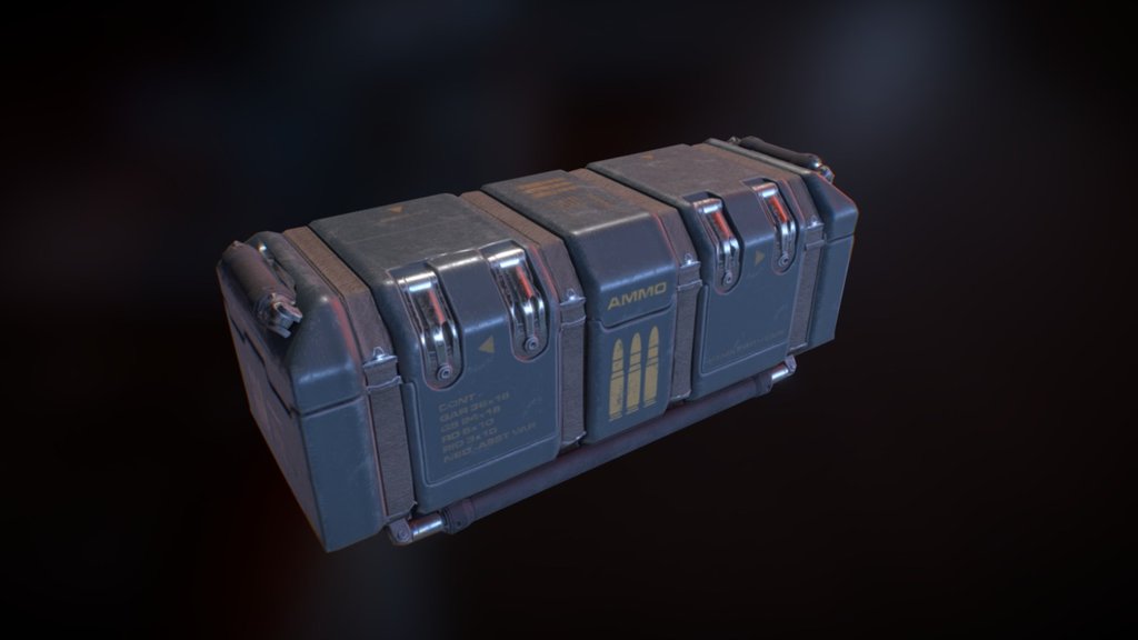 Ammo Crate 3d model