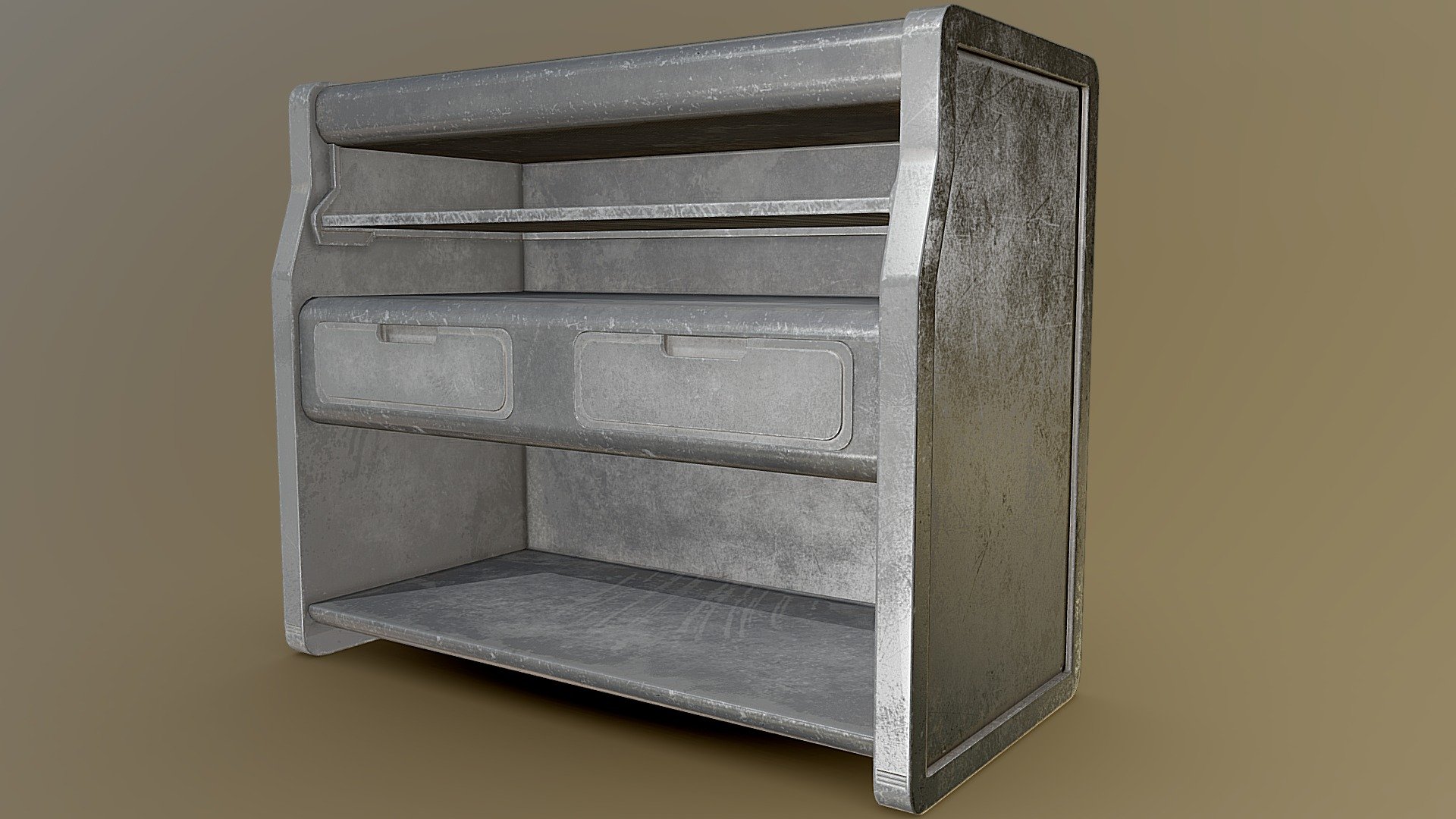 Metal Cabinet 3d model