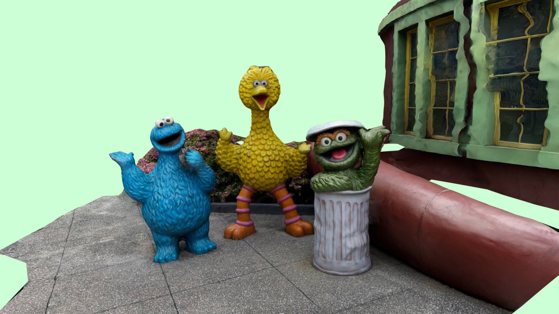 Sesame Street (USS)(Sentosa) 3d model