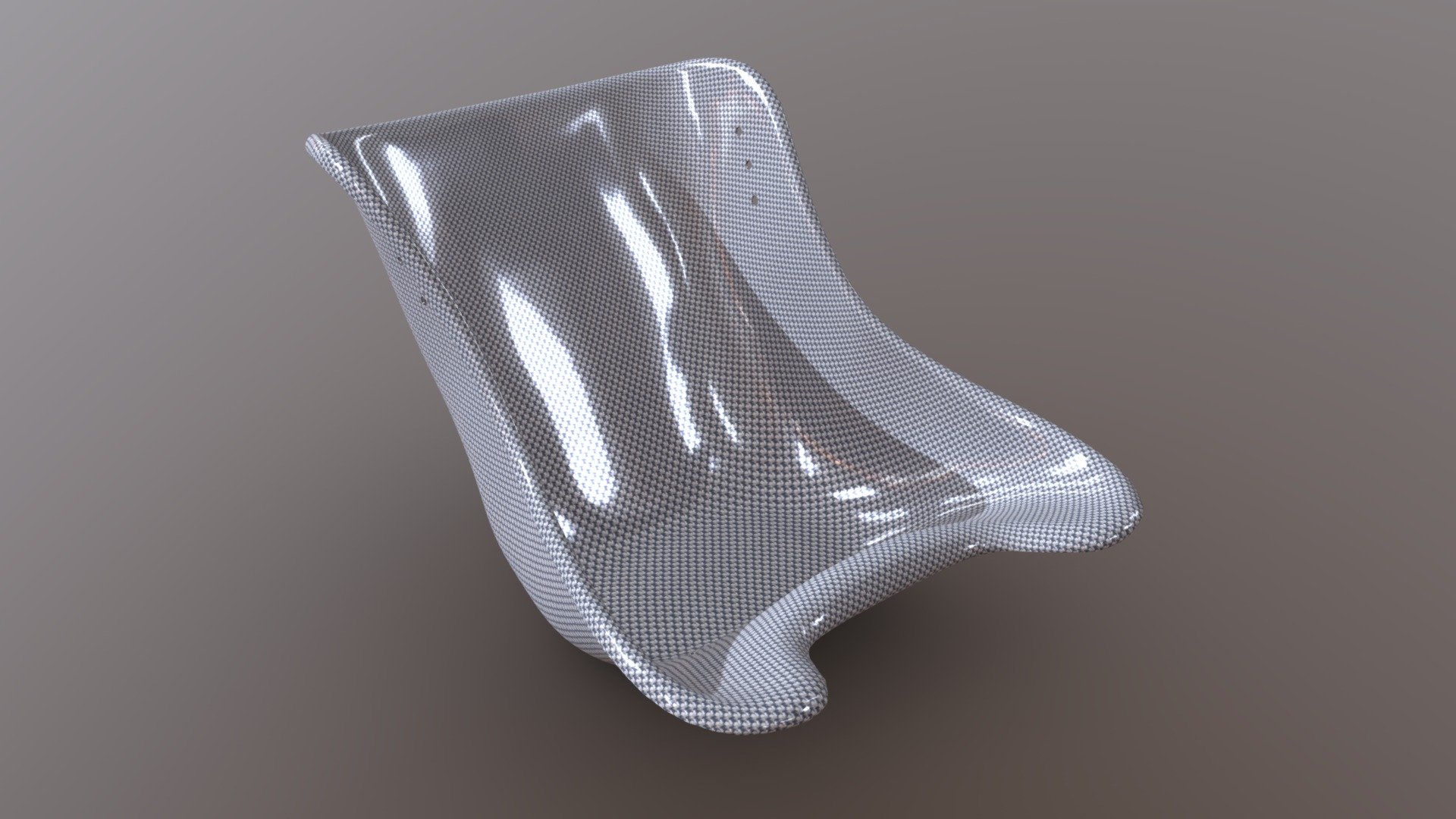 Seat for Karts KZ2 3d model