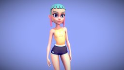 Stylized character