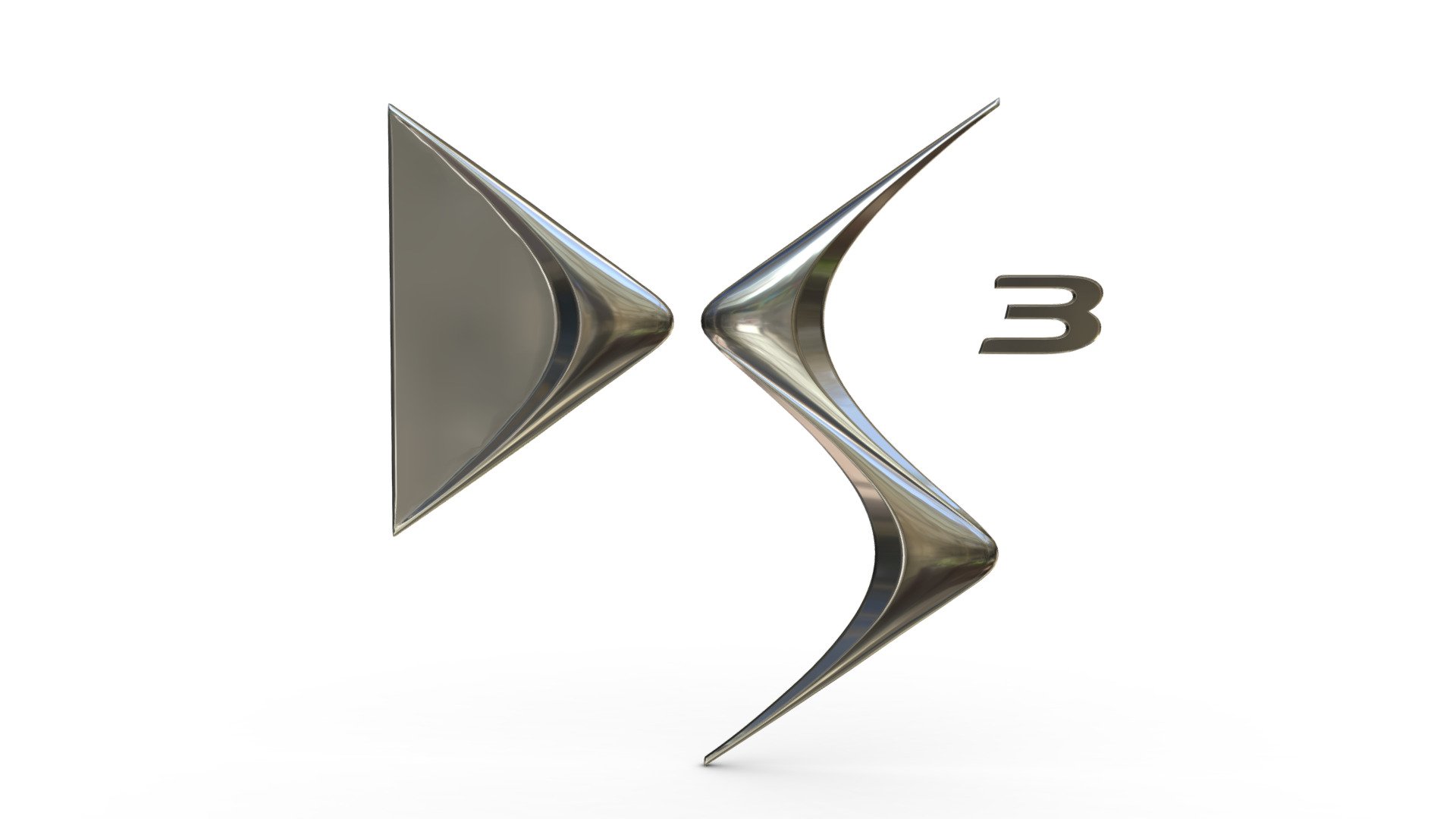 ds logo 3d model