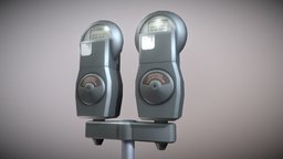 Parking Meter Double Version / Parkuhr x2