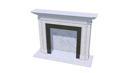 Limestone Fireplace Mantel