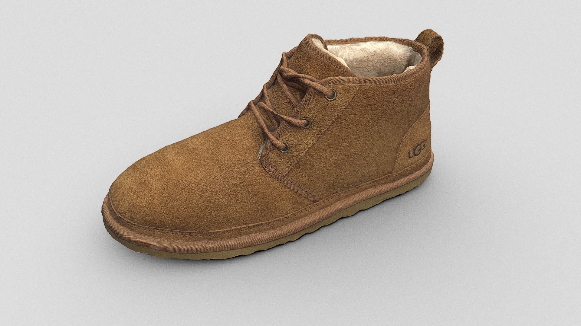 UGG Neumel boot chestnut 3d model