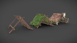 Stylized Caveman Shelter