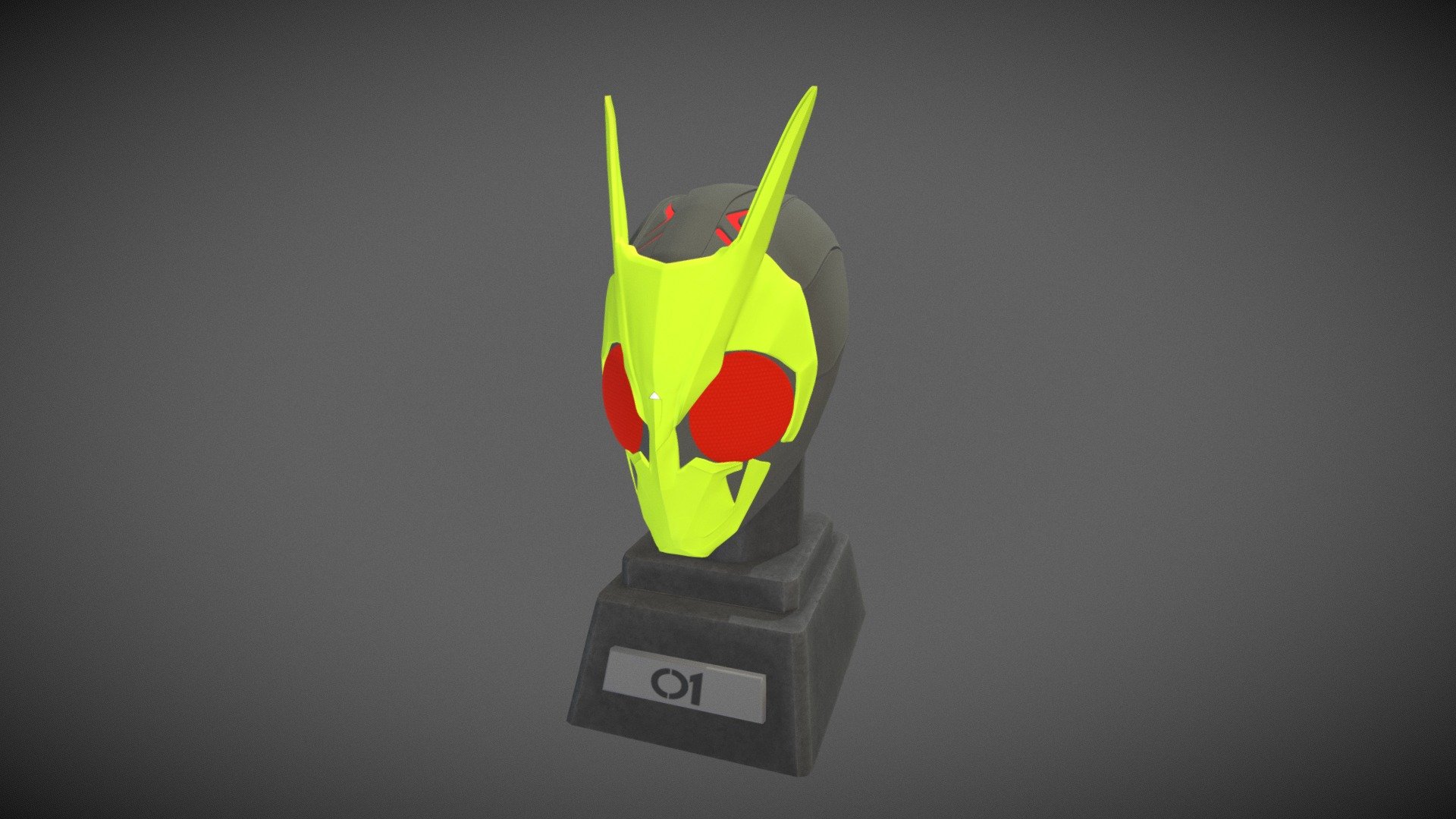 Kamen Rider Zero One Helmet 3d model