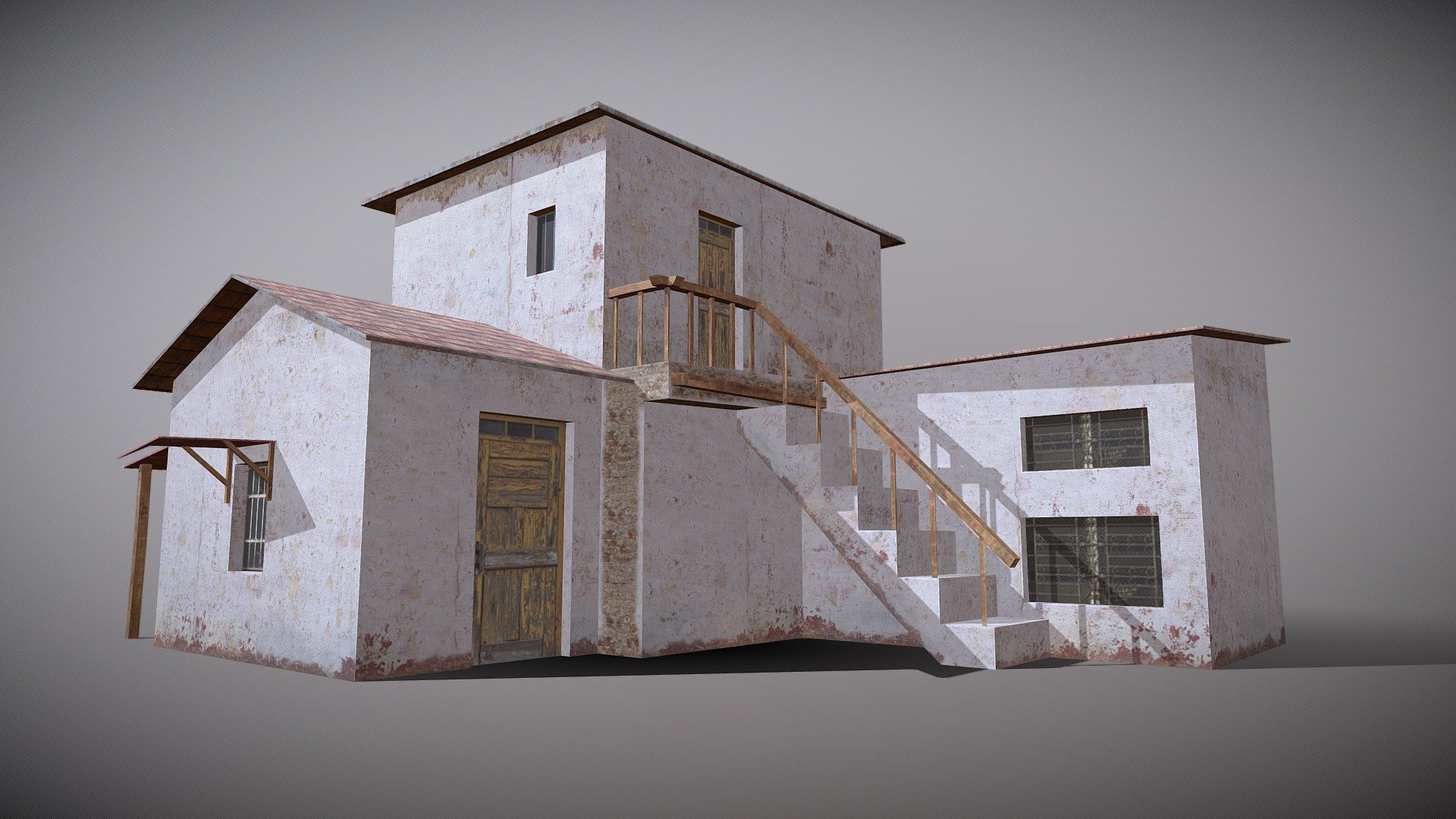 Slum X2 3d model